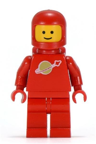 red lego astronaut